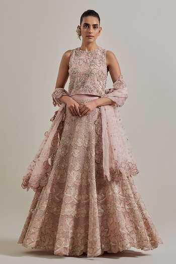 Kavita Bhartia Hand Embellished Lehenga Set