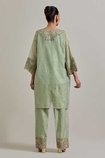 Kavita Bhartia Hand Embellished Kurta & Pant Set 