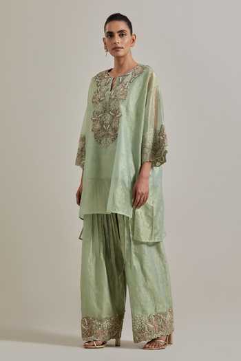 Kavita Bhartia Hand Embellished Kurta & Pant Set 