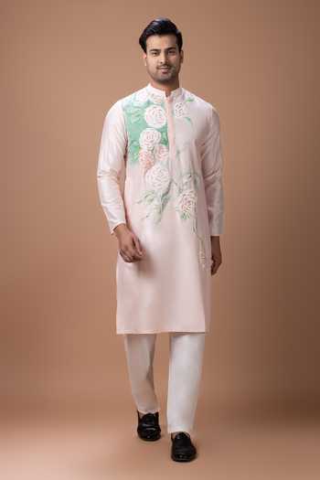 Priyanka Haralalka Hand Painted & Embroidered Kurta Set 