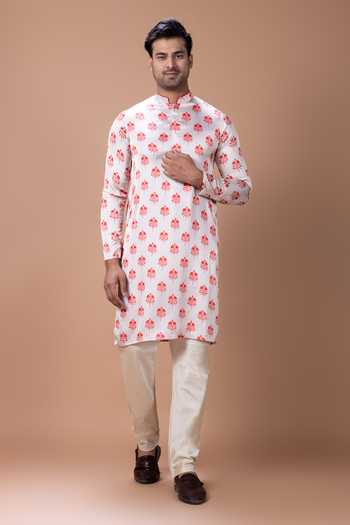 Priyanka Haralalka Printed Kurta & Pyjama Set 