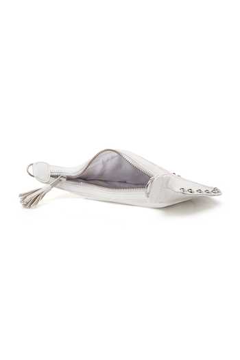 APT FOREVER White Rockstar Skull Clutch Bag Online at Aza Fashions APT FOREVER_White Rockstar Skull Clutch Bag _Online_at_Aza_Fashions