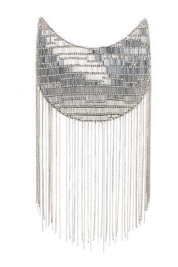 APT FOREVER Twirl & Tassel Clutch Bag 