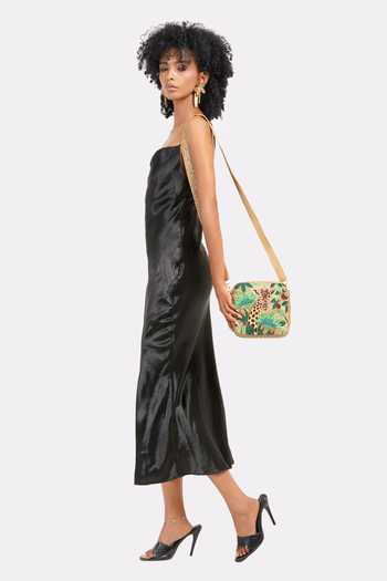 Shop APT FOREVER Gold Giraffe Clutch Bag Online at Aza Fashions Shop_APT FOREVER_Gold Giraffe Clutch Bag _Online_at_Aza_Fashions
