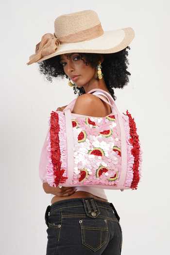 APT FOREVER Juicy Watermelon Tote Bag