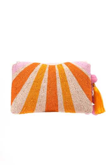 Buy_APT FOREVER_Orange Girl Glow Clutch Bag _Online_at_Aza_Fashions