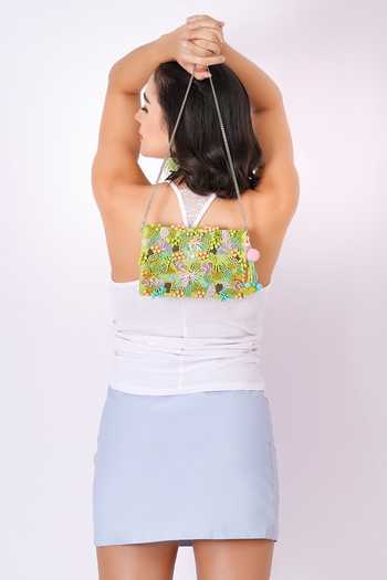 Buy_APT FOREVER_Pink Colour Pop Clutch Bag _Online_at_Aza_Fashions