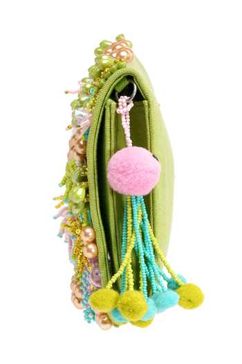 APT FOREVER_Pink Colour Pop Clutch Bag _at_Aza_Fashions