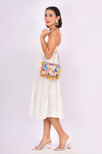 Buy APT FOREVER Pink Flowery Fun Clutch Bag Online at Aza Fashions Buy_APT FOREVER_Pink Flowery Fun Clutch Bag _Online_at_Aza_Fashions