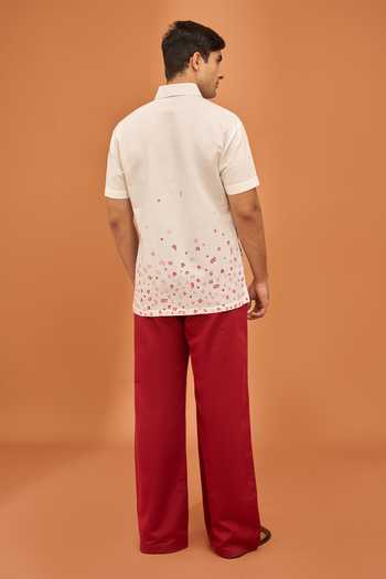 Vivek Karunakaran Drifting Script Shirt 