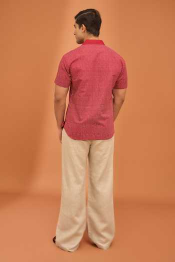 Vivek Karunakaran Vanished Smudge Camp Shirt 