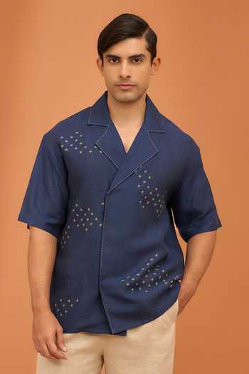 Vivek Karunakaran Celestial Scatter Twilight Shirt 