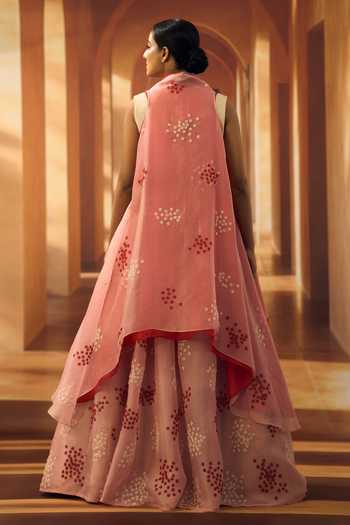 Vivek Karunakaran Stitchline Thread Embroidered Waistcoat 