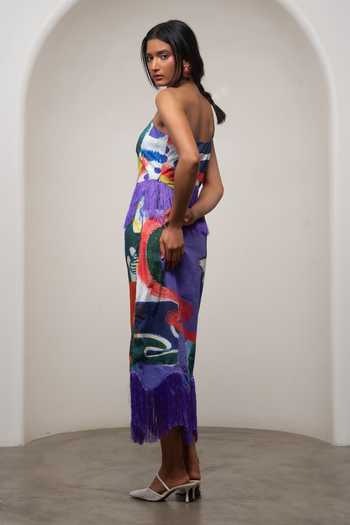 Advait Varen Printed Top & Skirt Set 