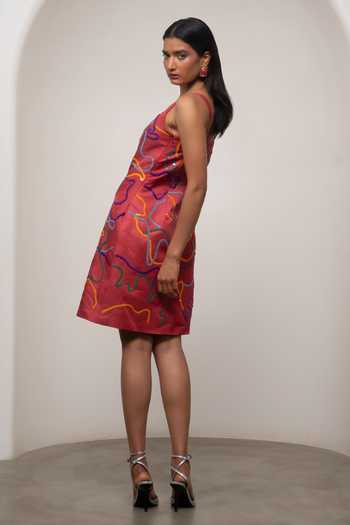 Advait Sena Embroidered Dress 