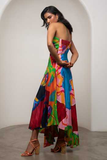 Advait Sorel Evening Printed Dress 