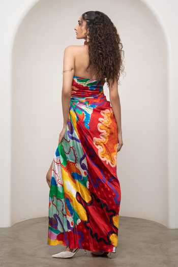 Advait Alya Printed Maxi Dress 