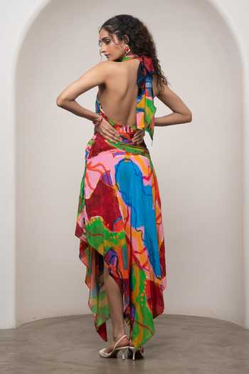 Advait Sorel Pleated Maxi Dress 