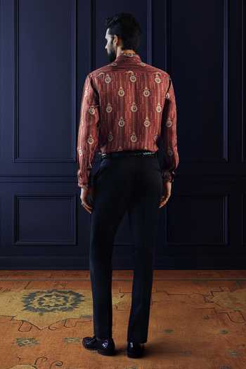 Raghavendra Rathore Jodhpur Noble Lineage Print Shirt 