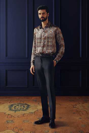 Raghavendra Rathore Jodhpur Savannah Print Shirt 