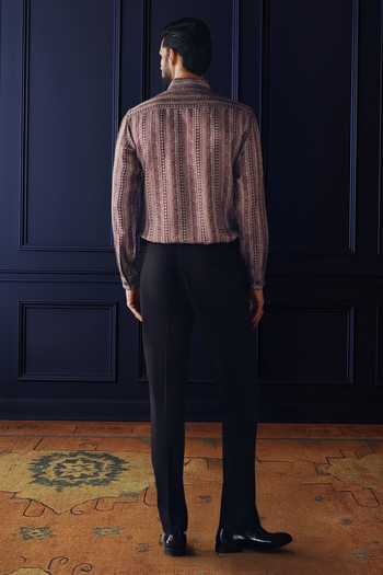 Raghavendra Rathore Jodhpur Patterned Silk Shirt 