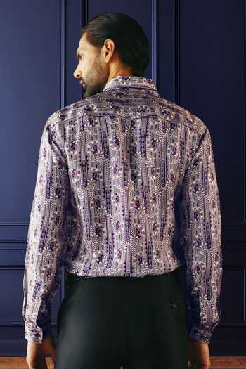 Raghavendra Rathore Jodhpur Ornamental Print Shirt 