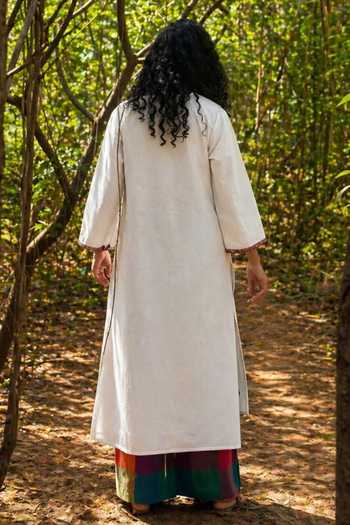 Gulaal Patchwork Embroidered Kurta & Palazzo Set 
