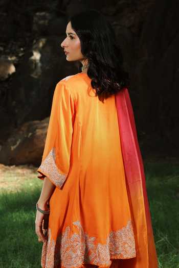 HOUSE OF TA-YA Dori Embroidered Kurta Set 