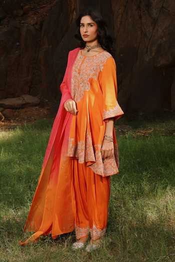 HOUSE OF TA-YA Dori Embroidered Kurta Set 