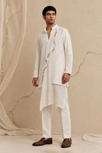 ROHIT DOSHI Branch Manager Asymmetric Kurta Set 
