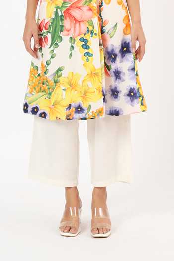 Buy Ruhr India Multi Color Cotton Collared Neck Floral Print Blazer Dress Buy_Ruhr India_Multi Color Cotton Collared Neck Floral Print Blazer Dress