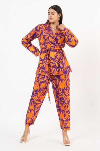 Ruhr India Anahita Persian Print Shirt & Pant Set 