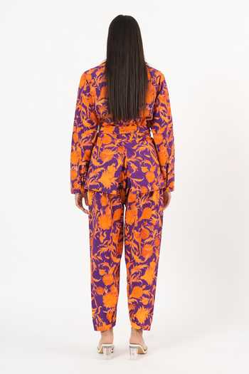 Ruhr India Anahita Persian Print Shirt & Pant Set 