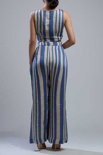 Koai Printed Silk Palazzo For Kids