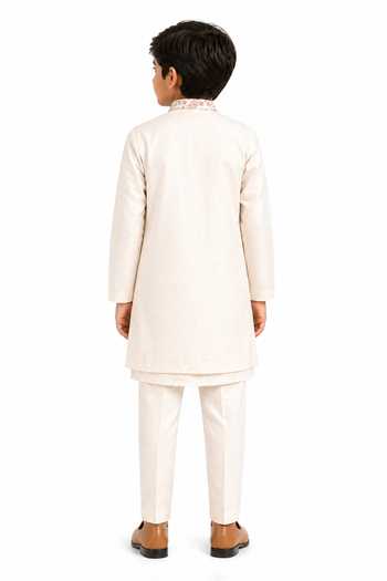 PAARSH Samriddh Embroidered Nehru Jacket & Kurta Set 