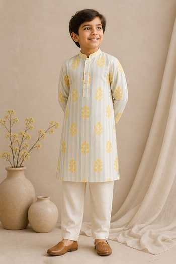 MI Dulce AN'YA Printed Kurta & Pyjama Set 