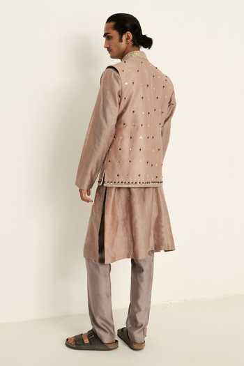Mahima Mahajan Ahad Hand Embroidered Bundi & Kurta Set 