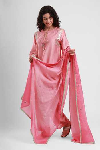 Kyra By Bhavna Sereen Chanderi Kurta Salwar Set 
