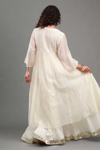 Kyra By Bhavna Nua Kurta & Flared Skirt Set 