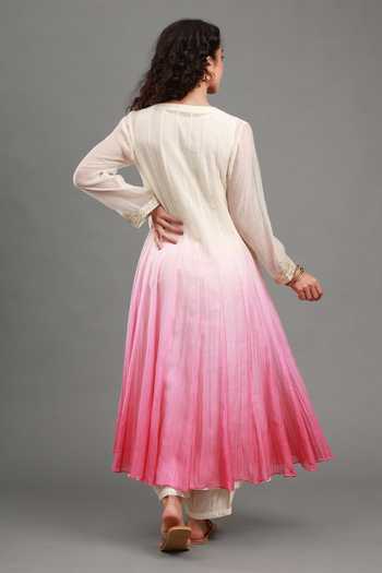 Kyra By Bhavna Myra Ombre Anarkali Set 