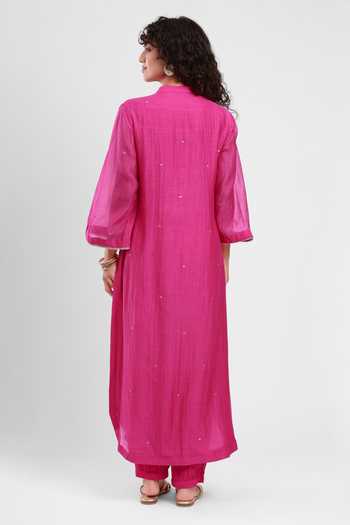 Kyra By Bhavna Hiba Chanderi Kurta Set 