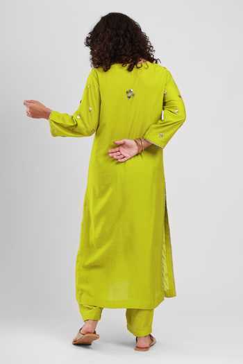 Kyra By Bhavna Abeer Chanderi Kurta Set 