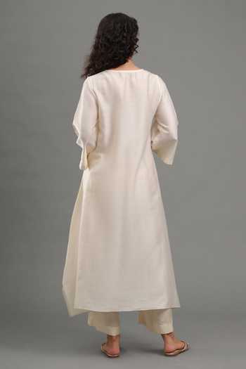Kyra By Bhavna Vera Chanderi Kurta & Pant Set 
