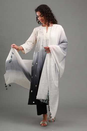 Kyra By Bhavna Abeer Ombre Chanderi Kurta Set 