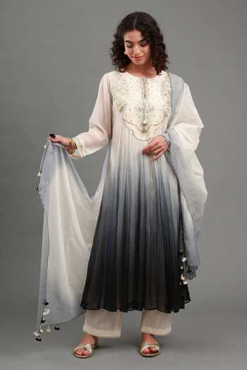 Kyra By Bhavna Myra Embroidered Anarkali Set 