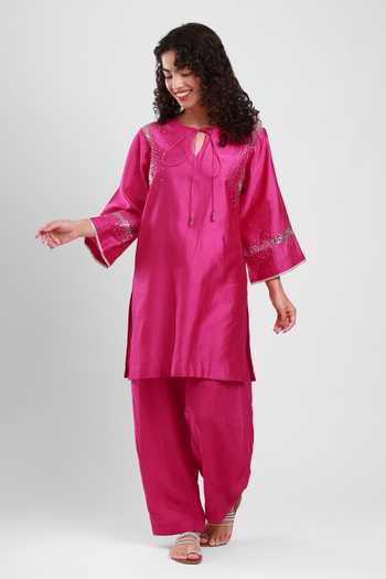 Kyra By Bhavna Sereen Chanderi Kurta & Salwar Set 