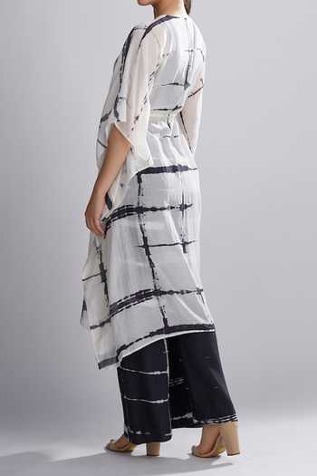 Koai Shibori Chanderi Silk Pant For Kids
