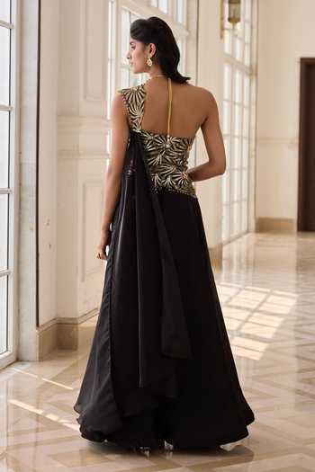 RINESSA Hand Embellished Cocktail Dress 