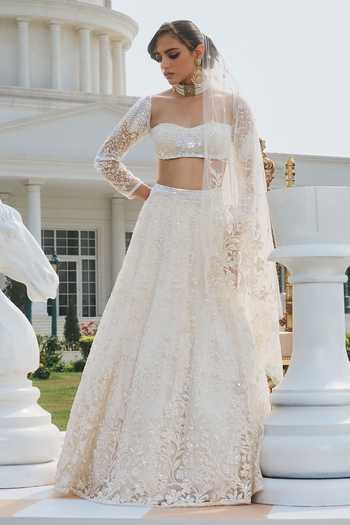 RINESSA Hand Embroidered Lehenga Set 