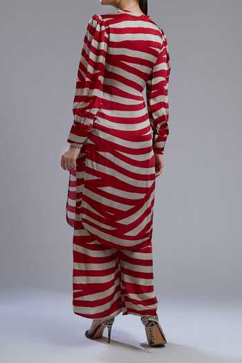 Koai Printed Silk Tunic For Kids